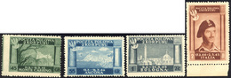 2158 1946 - Vittorie Polacche, Carta Bianca (5/8), Senza Gomma Come Sempre, Perfetti.... - 1946-47 Période Corpo Polacco