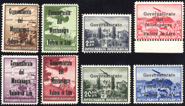 2271 MONTENEGRO POSTA AEREA 1942 - Soprastampati Governatorato Del Montenegro In Nero (10/17), Gomma Inte... - Autres & Non Classés