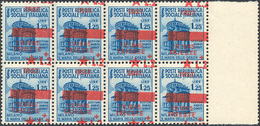 2285 TRIESTE 1945 - 2 Lire Su 1,25 Lire Azzurro (6), Soprastampa Fortemente Spostata In Basso E Obliqua, ... - Autres & Non Classés