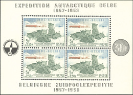 2793 BELGIO FOGLIETTI 1957 - Spedizione Antartica (F31), Gomma Integra, Perfetto.... - Sonstige - Europa