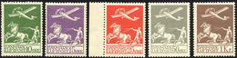 2800 DANIMARCA POSTA AEREA 1925/29 - Posta Aerea (A1/A5), Gomma Originale Integra, Perfetti.... - Autres - Europe