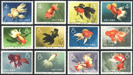 2967 1960 -Fishes, Complete Set Of 12 Stamps (M. 534/545), O.g., MNH.... - Autres & Non Classés