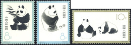 2973 1963 - Giant Panda, Complete Set Of 3 Stamps (Yv.1493/1495, M. 736/738), O.g., MNH.... - Autres & Non Classés