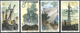 2977 1964 - Hisinankiang Hidroelectric Plants, Complete Set Of 4 Stamps (Yv.1590/1593, M. 834/837), O.g.,... - Autres & Non Classés