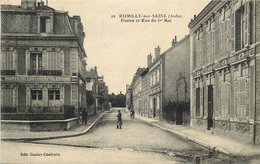 AUBE  ROMILLY SUR SEINE  Postes Et Rue Du 1er MAI - Romilly-sur-Seine