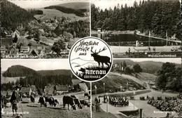 41276651 Altenau Harz Blick Auf Den Brocken Waldschwimmbad Viehtrieb Konzertgart - Altenau