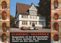41276838 Clausthal-Zellerfeld Bergapotheke Mit Fratzenkoepfen Clausthal-Zellerfe - Clausthal-Zellerfeld