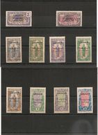 CAMEROUN Année 1916  N°Y/T : 68-72-76/83* Côte: 41,50 € - Neufs