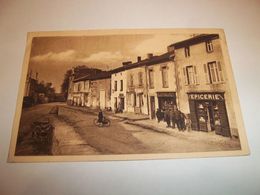 6blf - CPA - NANTIAT - Rue Centrale - [87] Haute-Vienne  - - Nantiat