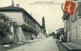 01 - Ain -  Villette_ Route  De Priay(207 Hab. ) - Unclassified