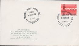 3268  Carta  Luxemburgo 1971 , Tema Europa, Cept - Storia Postale