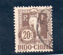 INDOCHINE 1908 O - Impuestos