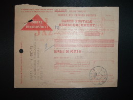 CPR EMA C 0528 à 015F Du 5 IX ?4(défectueux) PARIS VIII (JAZ Le Réveil) + OBL.6-9 1956 LAON RP AISNE (02) - Tarifs Postaux