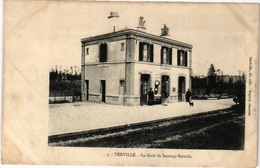 76 CPA YERVILLE La Gare De SAUSSAY YERVILLE - Yerville