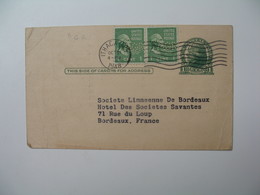 Lettre Perforé    Perfin   AGR   Library  New York College Of  Agriculture  Ithaca New York USA  To  Portugal  1948 - Perfins