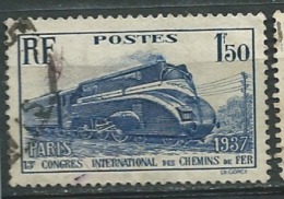 France -  Yvert N° 340 Oblitéré       Pa11622 - Used Stamps