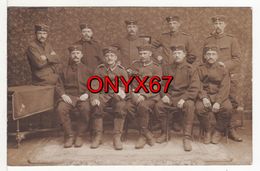 Carte Postale Photo Militaire Allemand MULHOUSE (Haut-Rhin)  Infanterie Regiment  Photo Stegmann - Mulhouse