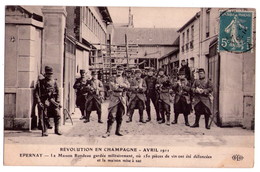 Delcampe - 0846 - Epernay ( Marne ) - Révolution En Champagne ( Avril 1911 ) - E.L.D. - - Epernay
