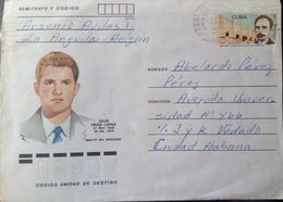 L) 1960 CUBA, JOSE MARTI, POLITICAL, PEOPLE, TULIO TRIGO LOPEZ, XF - Lettres & Documents
