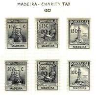 MADEIRA, Postal Tax, PB 1/6, * MLH, F/VF, Cat. &euro; 15 - Unused Stamps