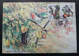 Yugoslavia Protected Animal Species - Wild Birds 1997 Bird (stamp FDC) - Lettres & Documents