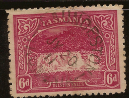 TASMANIA 1905 6d Carminelake P11 SG 254a U #AIO283 - Used Stamps