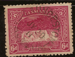 TASMANIA 1905 6d Carminelake P11 SG 254a U #AIO283 - Oblitérés