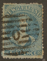 NZ 1871 6d Blue FFQ SG 135 U #AIP112 - Usados