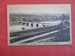 Luxembourg-Grevenmacher-Greiwemaacher-Panorama-Pont-circa-1930 Ref 2910 - Ulflingen