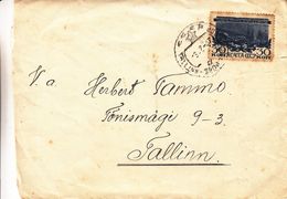 Russie - Estonie - Lettre De 1947 - Oblit Tallinn - Exp Vers Tallinn - - Storia Postale