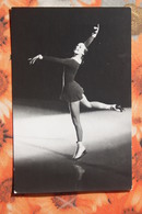 SOVIET FIGURE SKATER Ovchinnikova. Figure Skating.  USSR. OLD PC 1969  - Rare! - Patinage Artistique