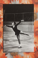 SOVIET FIGURE SKATER Sheglova. Figure Skating.  USSR. OLD PC 1969  - Rare! - Pattinaggio Artistico