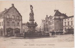 Cpa,allemagne,DUEREN,DUREN,rhénanie,,westphalie,KRIEGERDENKMAHL,KAISERPLATZ           ,rare  ,ville  Harald Schumacher - Düren