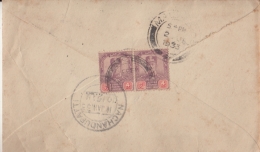 Johore  1933  Maur Cover To India   #  10446  D Inde Indien - Johore