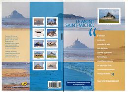 Collector 2011 "LE MONT SAINT-MICHEL - Feuillet De 10 Timbres Autocollants IDTimbre - Monde 20g" (sous Blister) - Collectors