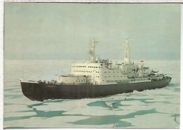 URSS ENTERO POSTAL ROMPEHIELOS NUCLEAR LENIN ICEBREAKER - Navires & Brise-glace