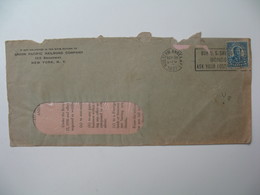 Lettre Perforé    Perfin   UP  Union Pacific Railroad Company  New York  1937 - Zähnungen (Perfins)