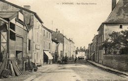 CPA - DOMPAIRE (88) - Aspect De La Rue Charles-Gérôme En 1915 - Dompaire