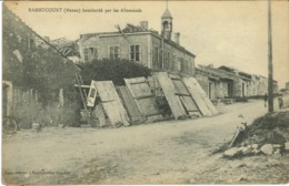 Rambucourt - Lot De 2 CP - Maisons Bombardées (voir Scan) - Souain-Perthes-lès-Hurlus