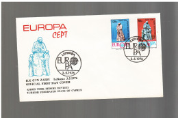 Cipro Turca - 1976 Fdc Europa Cept - 1976