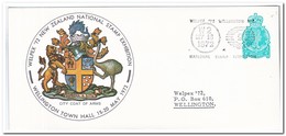 Nieuw Zeeland 1972, Prepaid Envelope, Welpex '72 National Stamp Exhibition, Unused - Cartas & Documentos