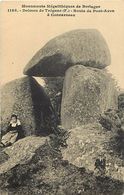 - Finistere - Ref-D914-  Tregunc - Dolmen - Route De Pont Aven A Concarneau - Dolmen Et Menhirs - Megalithes -- - Trégunc