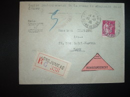 LR CR TP PAIX 1F75 OBL.23-11 35 LONGJUMEAU SEINE ET OISE (91) - Posttarife