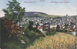 AK Annaberg Buchholz Pöhlberg Siedlung A Cranzahl Warmbad Bärenstein Marienberg Oberwiesenthal Wolkenstein Erzgebirge - Annaberg-Buchholz