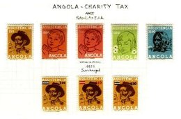 ANGOLA, Charity Tax, PB 6/13, * MLH, F/VF - Unused Stamps