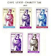 CAPE VERDE, Charity Tax, PB 6/10, * MLH, F/VF - Ungebraucht