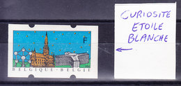 BELGIQUE COB ATM80 ** MNH, CURIOSITE SANS VALEUR ET ETOILE BLANCHE  . (7B214) - Other & Unclassified