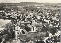 CPSM Cabrières-d'Avignon Le Château Vue Aérienne - Cabrieres D'Aigues