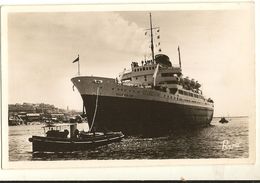 Carte Photo - Ville D'Alger (Cie Gle Transat) 71 - Steamers
