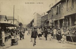 CPSM Le Blanc Mesnil, Le Marché - Le Blanc-Mesnil